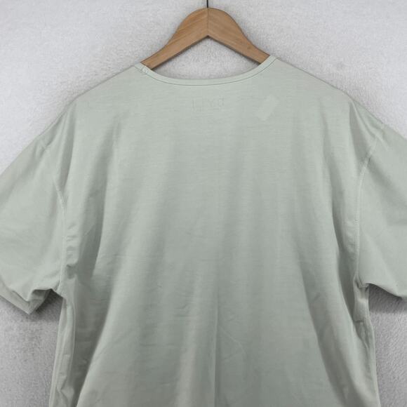 BYLT Shirt Mens XL Drop Cut Signature Premium Basics Athletic Short Sleeve Vapor - Picture 9 of 14